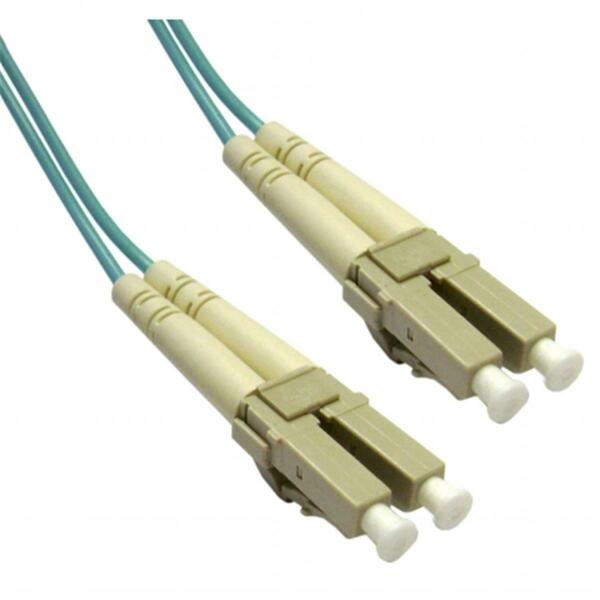 Cable Wholesale Multimode Aqua 10 Gig Fiber Optic 50-125 LCLC-31020
